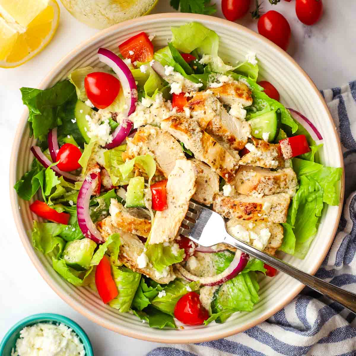 Greek Salad Dish